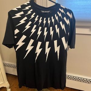 Neil Barrett Lightning Bolt T-Shirt